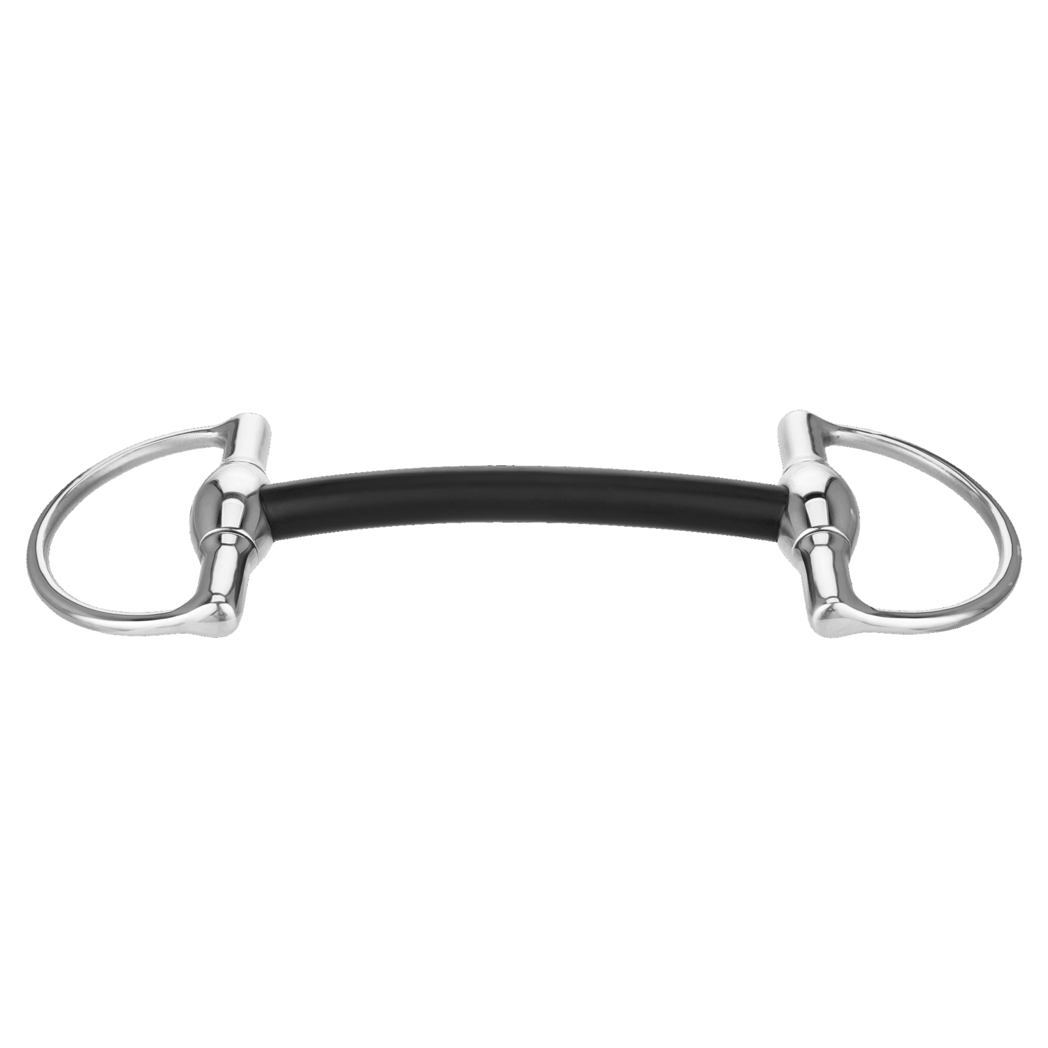 D-Ring Stangengebiss Hartcarbon, 16 mm