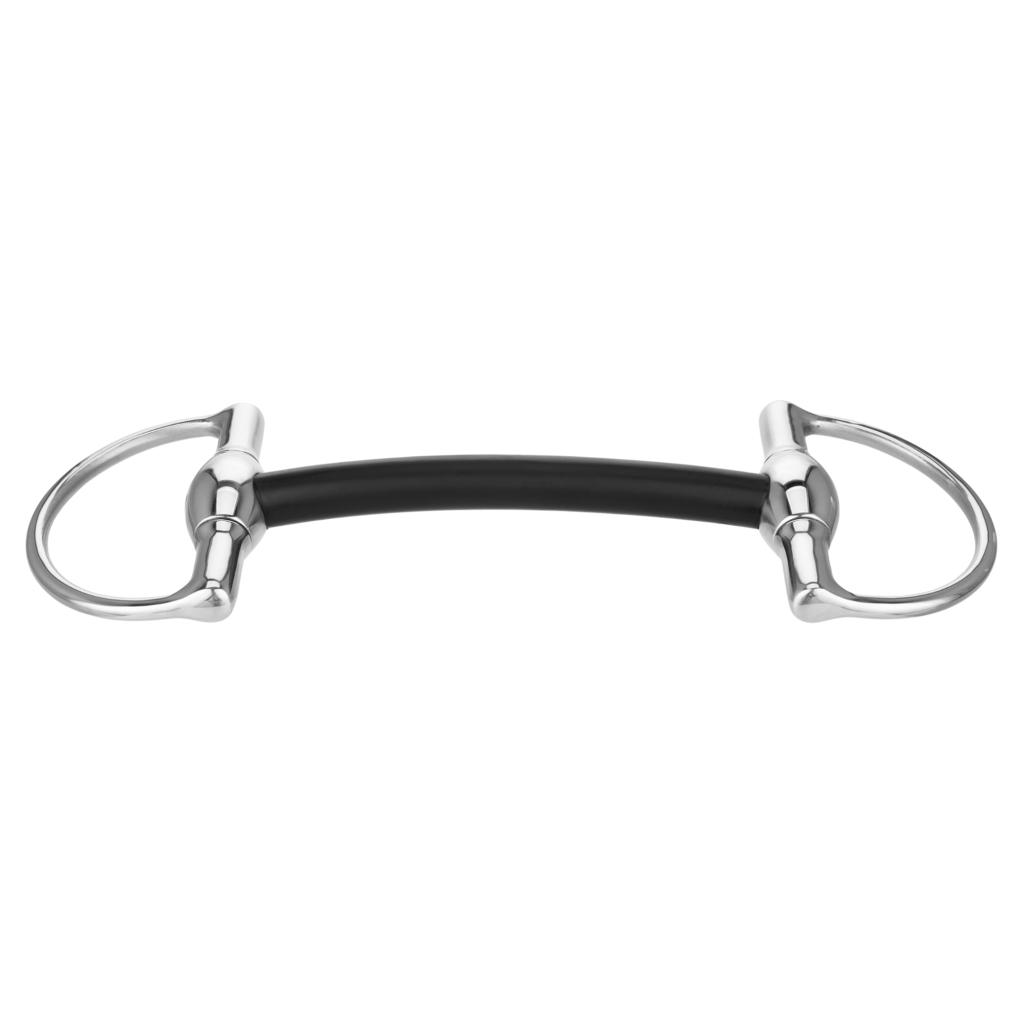 D-Ring Stangengebiss Hartcarbon, 16 mm