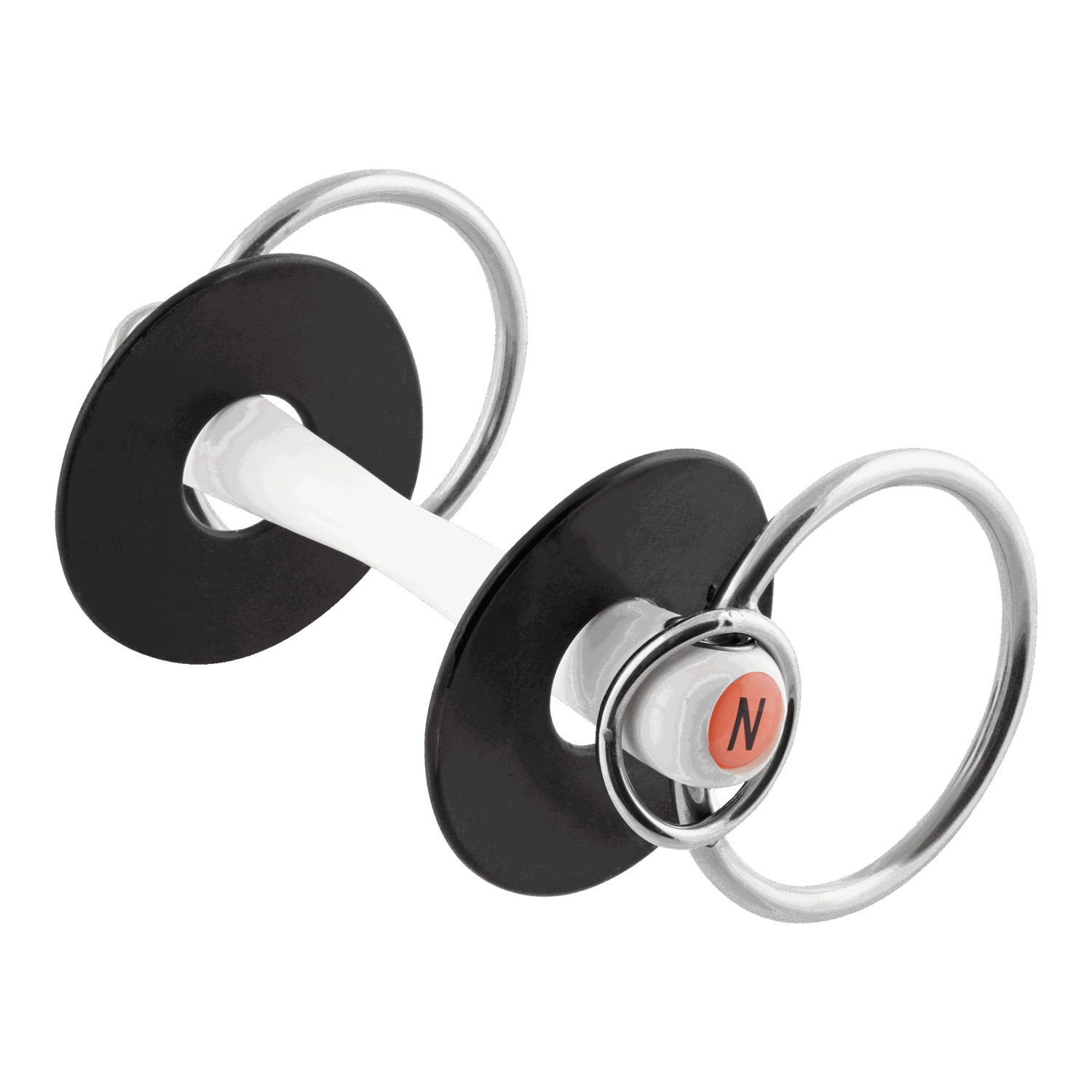 NATHE Standardgebiss 20 mm mit zusätzlichem kleinen Ring