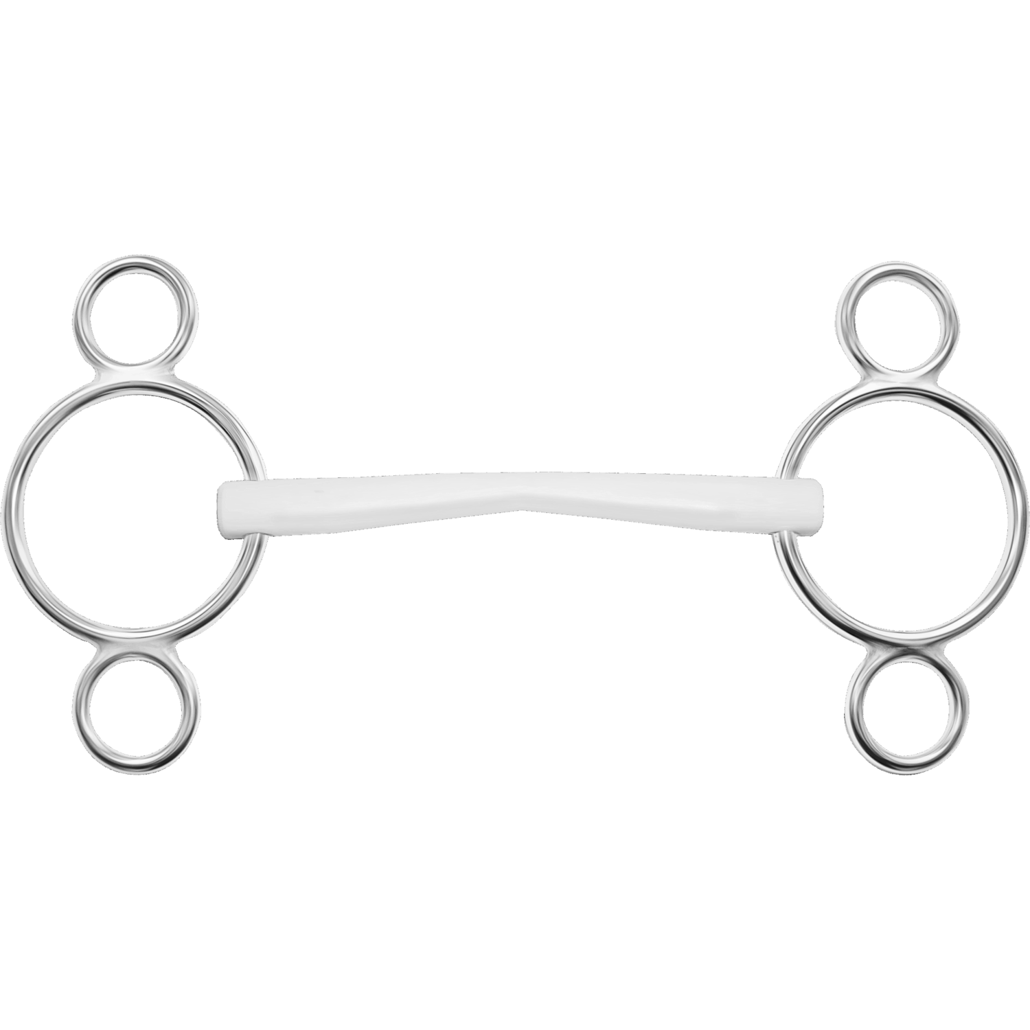 Duo 3-Ring "Wien" 16 mm mit zweifacher Einsatzmöglichkeit - Kunststoff weiß