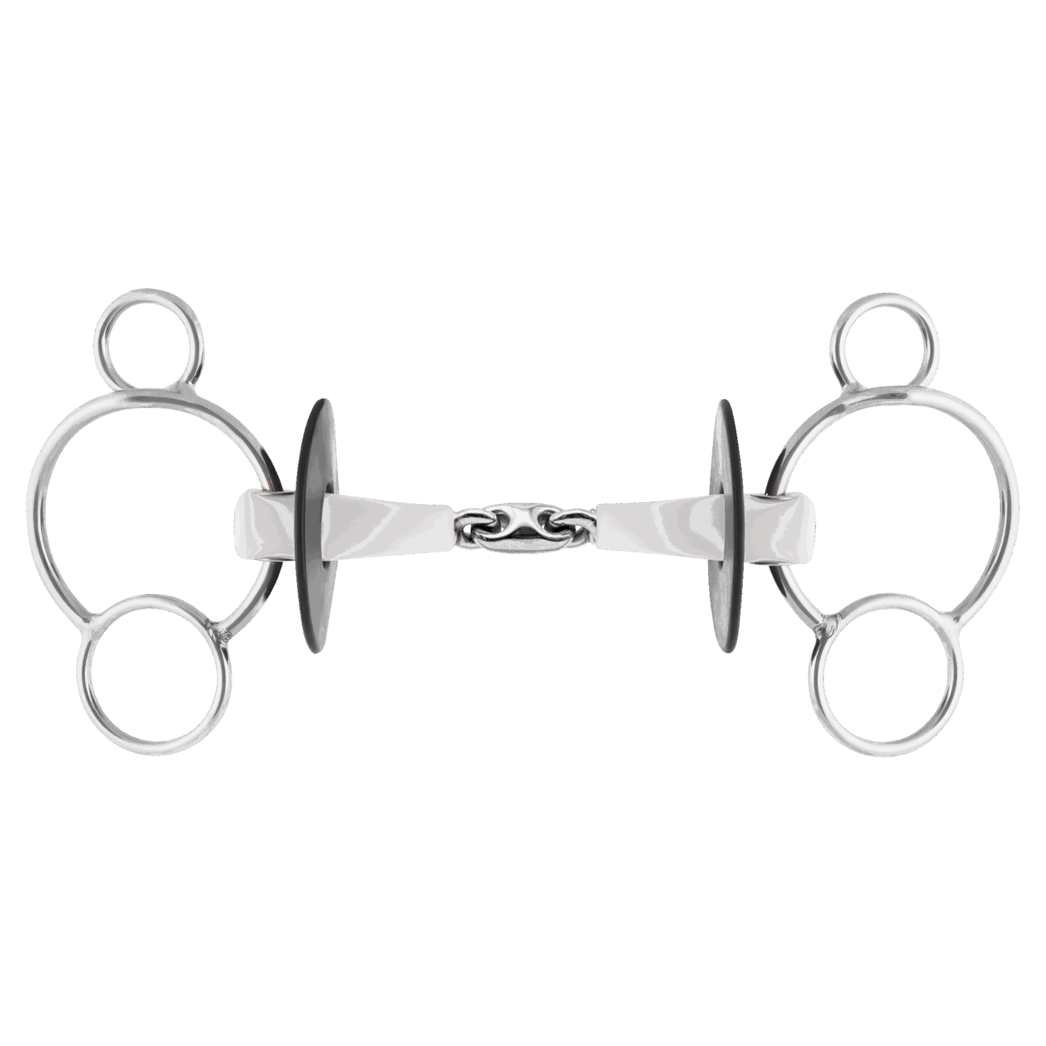NATHE 3-Ring Gebiss 20 mm doppelt gebrochen