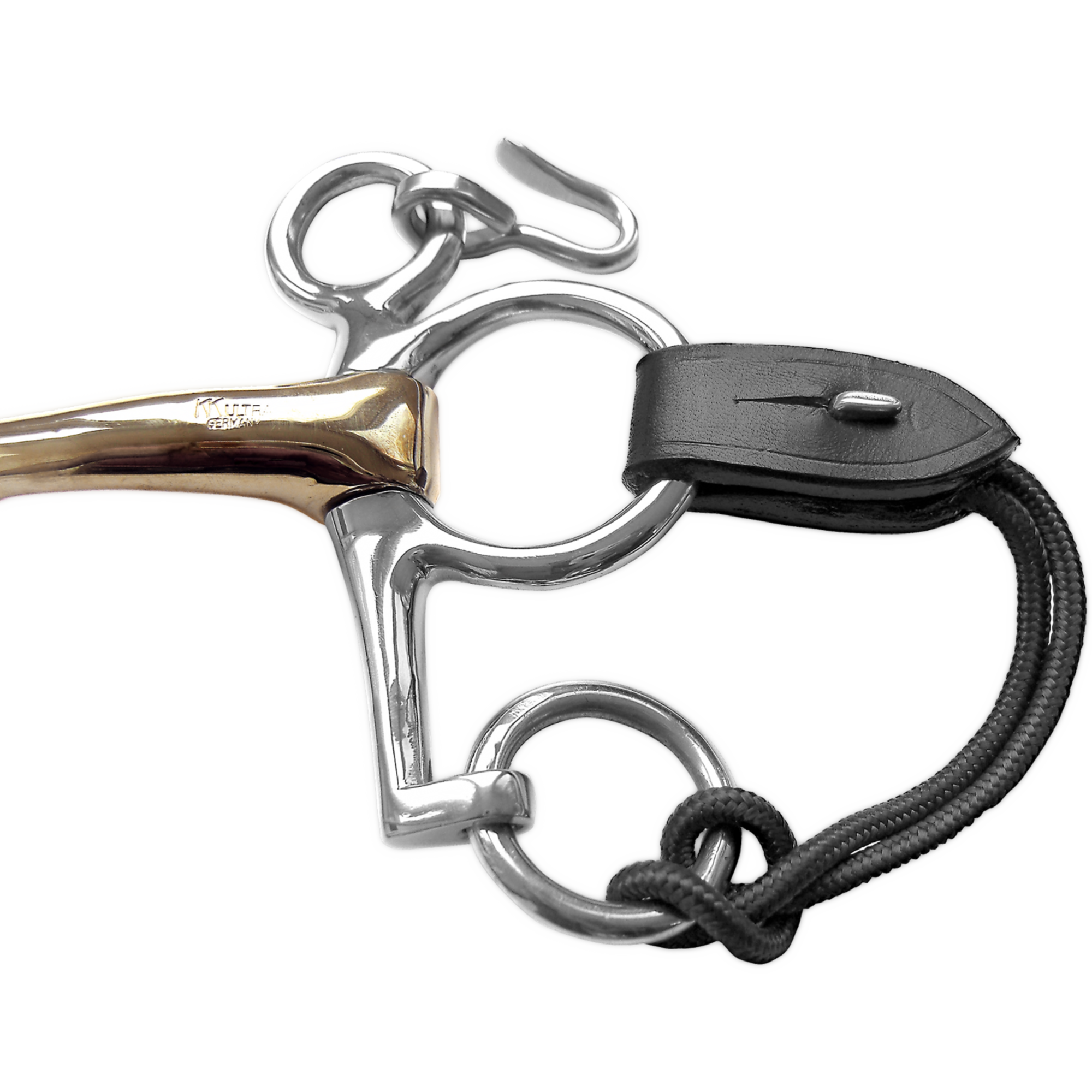 Pelhamriemchen 16 cm Nylon braun (paarweise)