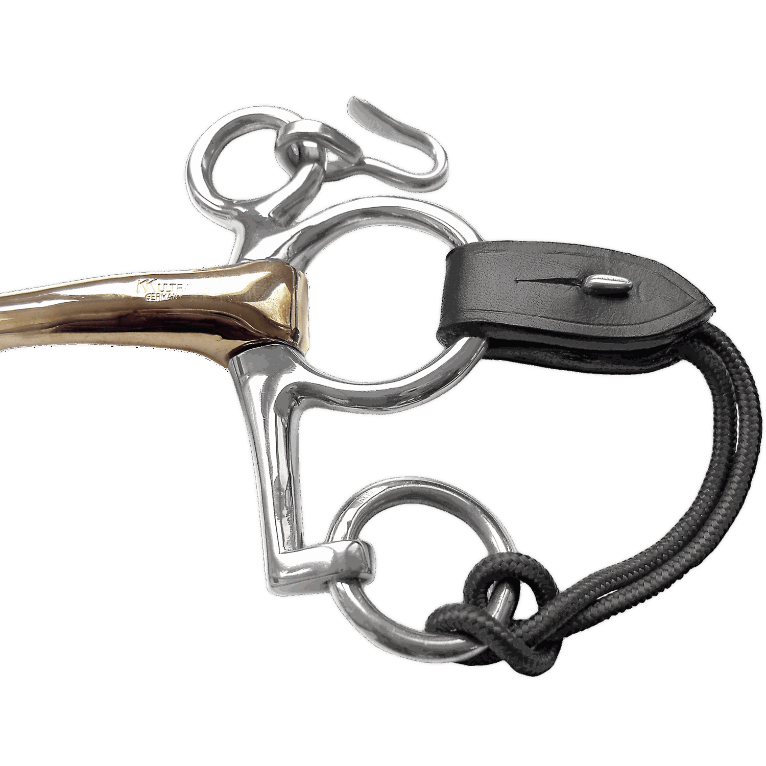 Pelhamriemchen 16 cm Nylon schwarz (paarweise)
