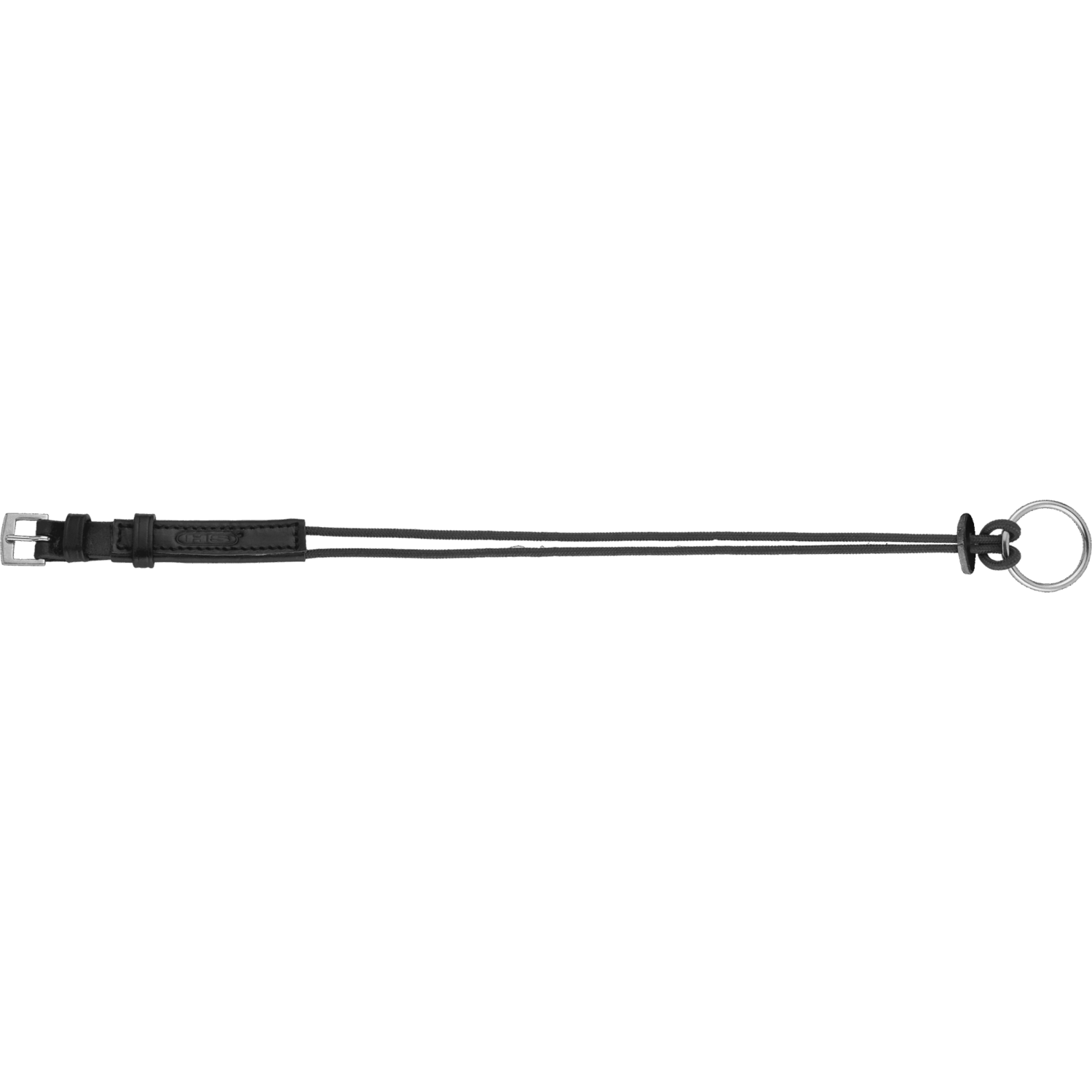 Backenstücke 45 cm schwarz für Aufziehtrense (paarweise)