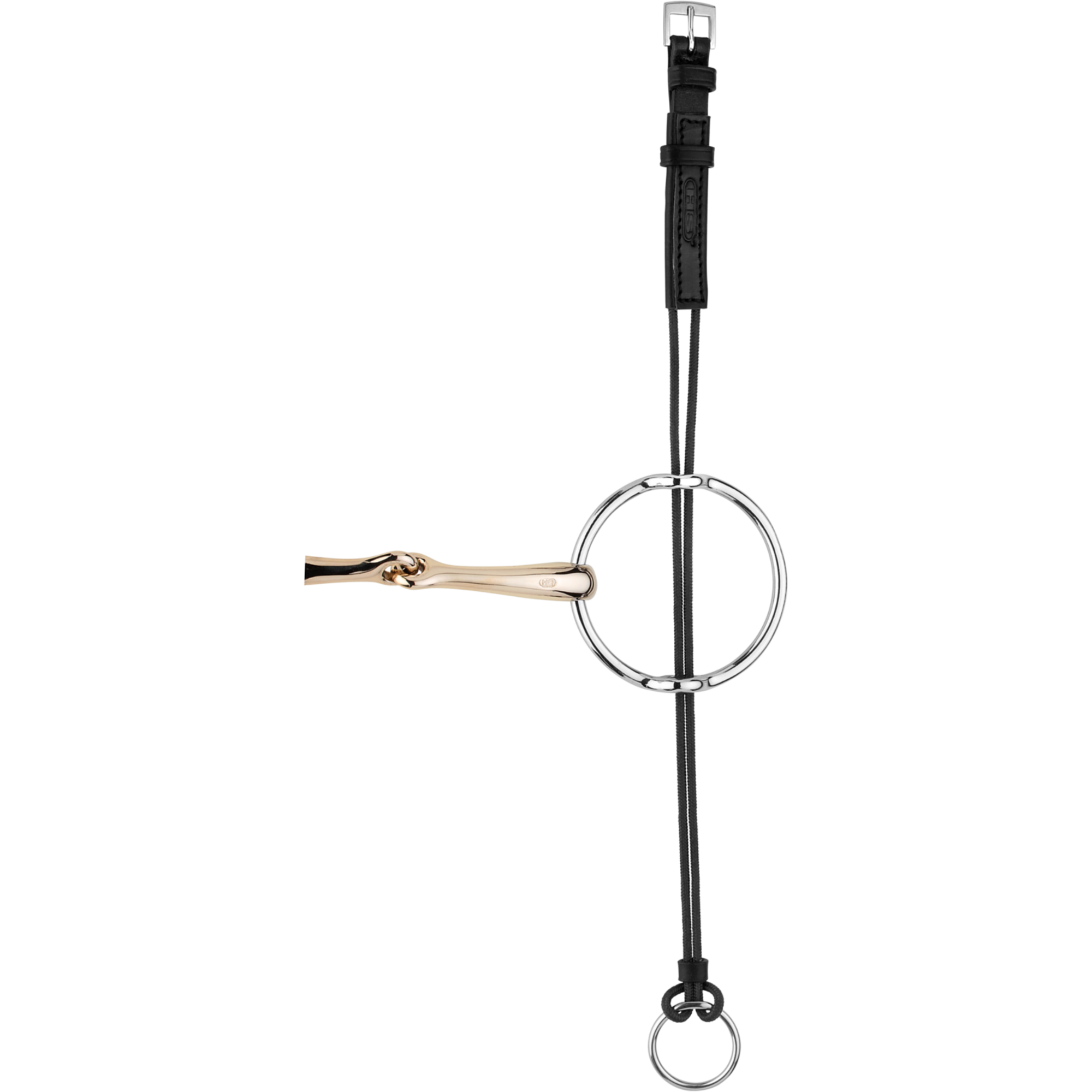 Backenstücke 45 cm braun für Aufziehtrense (paarweise)