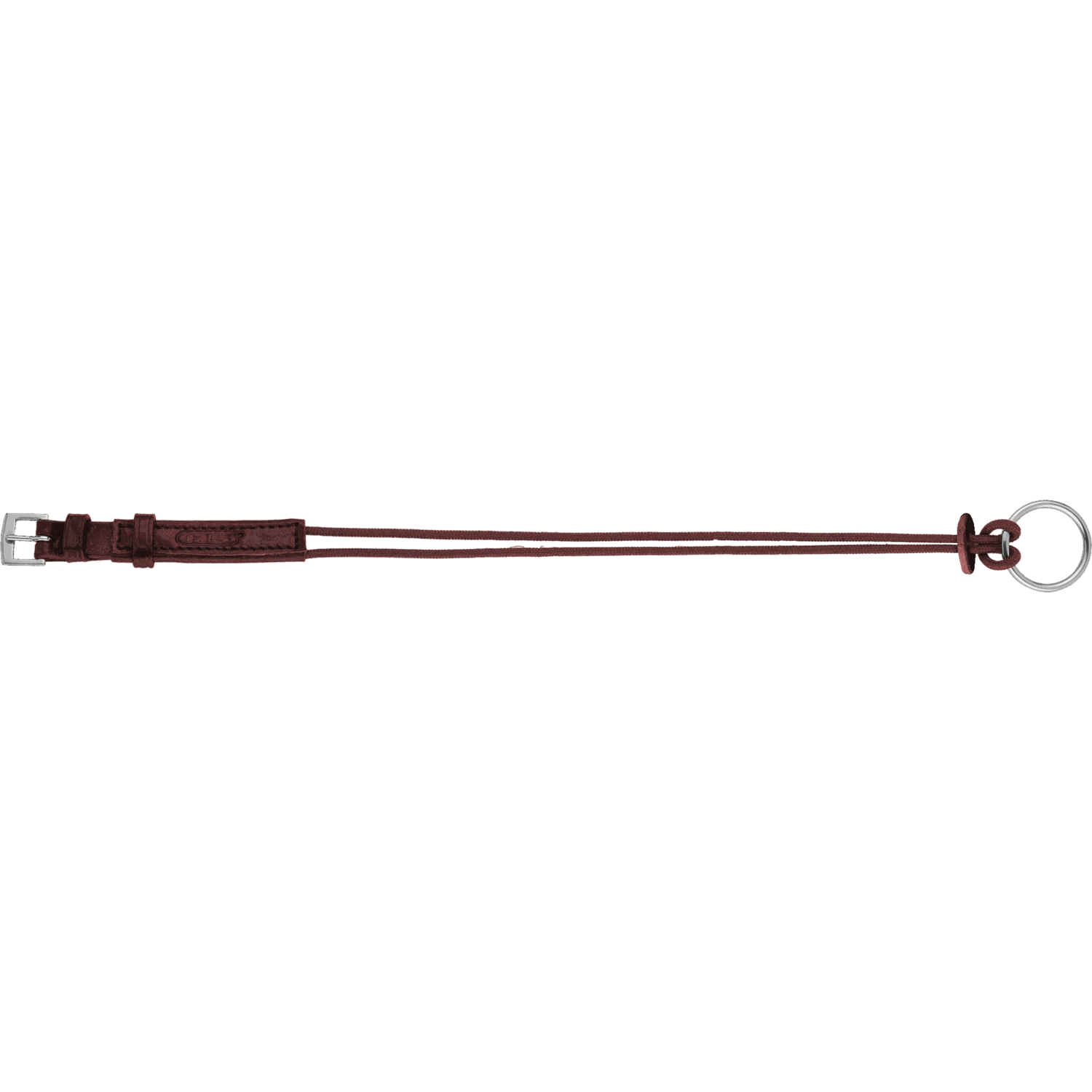 Backenstücke 45 cm braun für Aufziehtrense (paarweise)