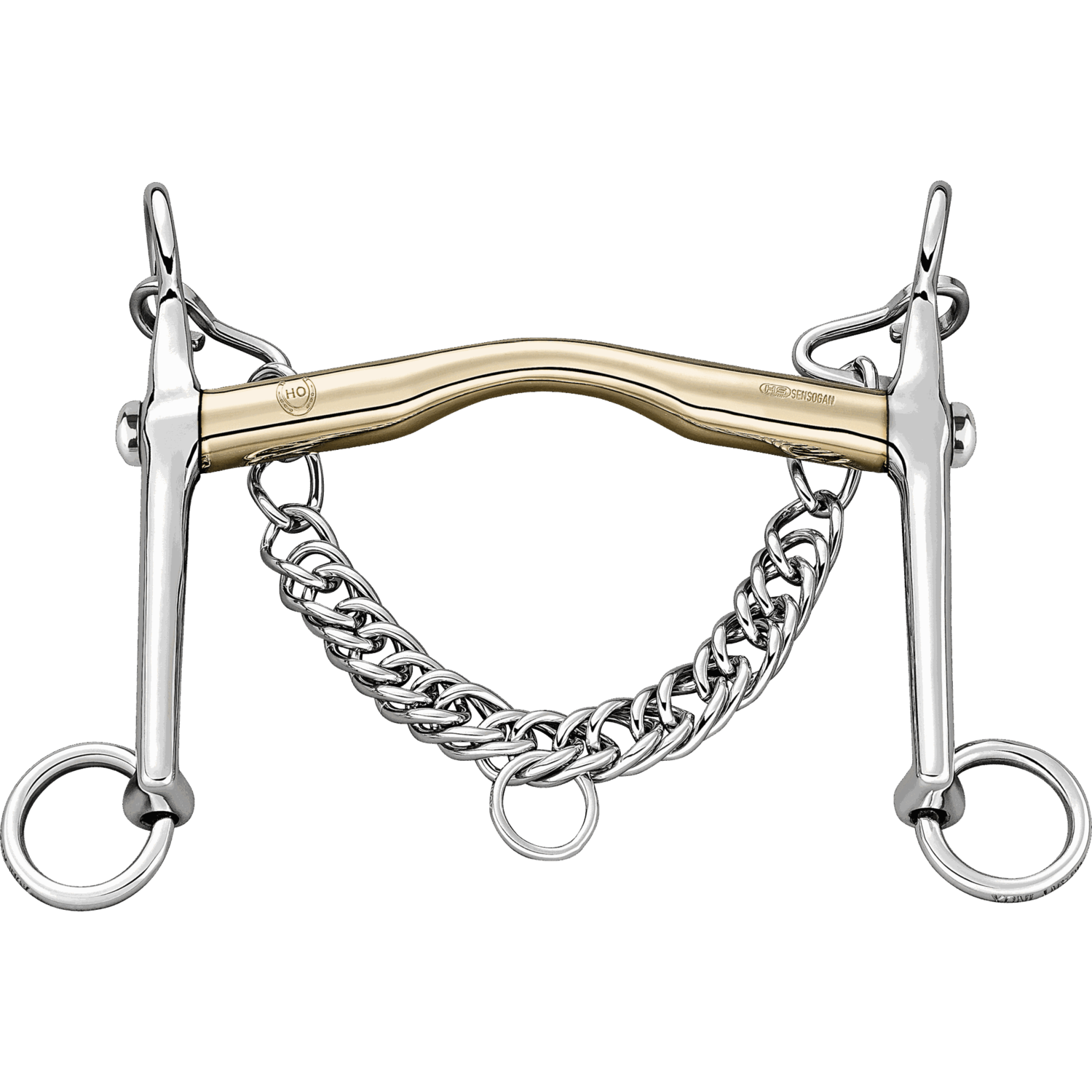 HO-Reitkandare 14 mm - Sensogan, mit drehbaren Seitenteilen