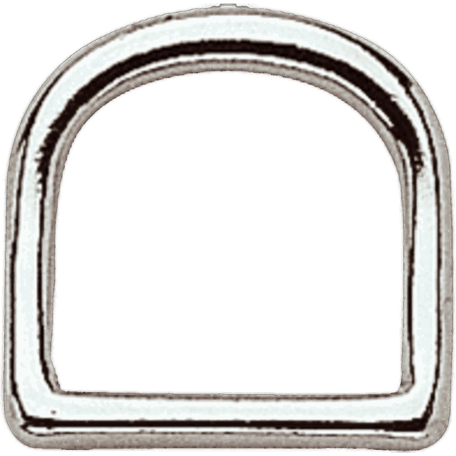 D-Ring, gegossen - Argentan poliert, lichte Weite 20 mm | 43219_43.png | 1700897348