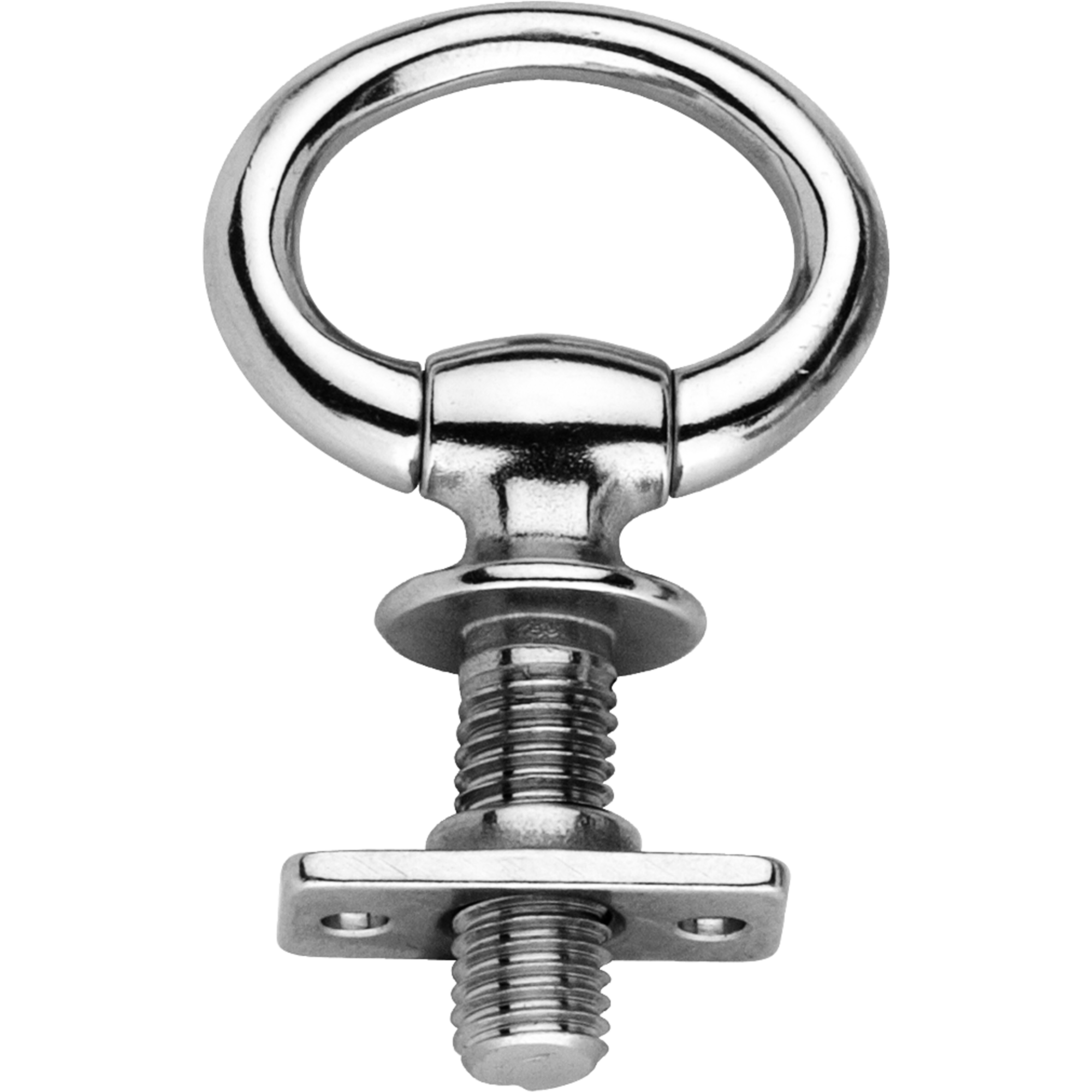 Fallring mit Gewindeplättchen - Edelstahl rostfrei, lichte Weite 29 mm