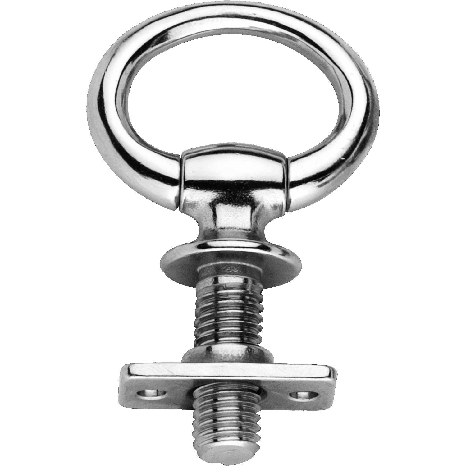 Fallring mit Gewindeplättchen - Edelstahl rostfrei, lichte Weite 29 mm