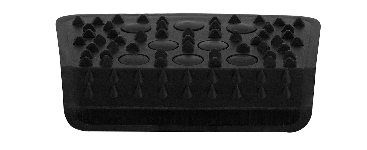 Aero Steigbügeleinlage Gummi, schwarz