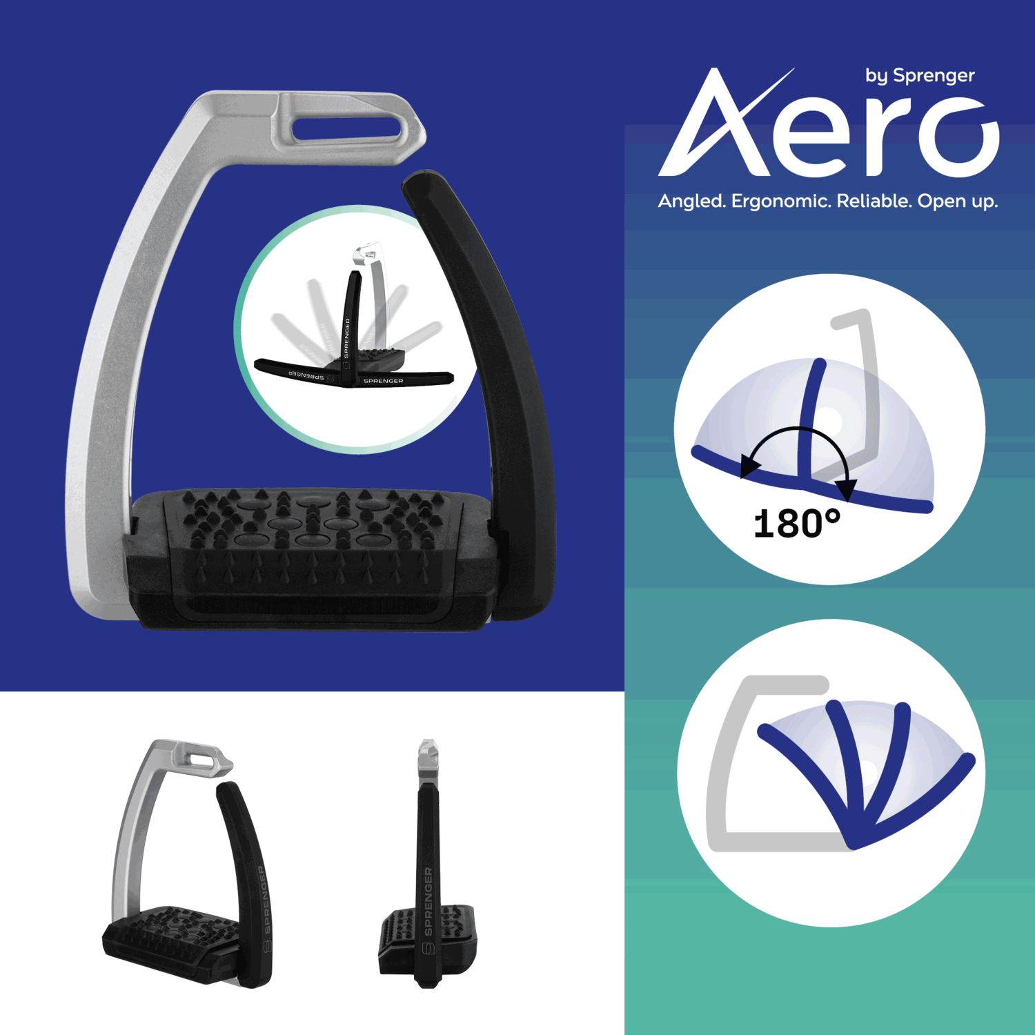 Aero-Steigbügel silber eloxiert - 120 mm Trittweite | 4429012254_13.png | 1749653972