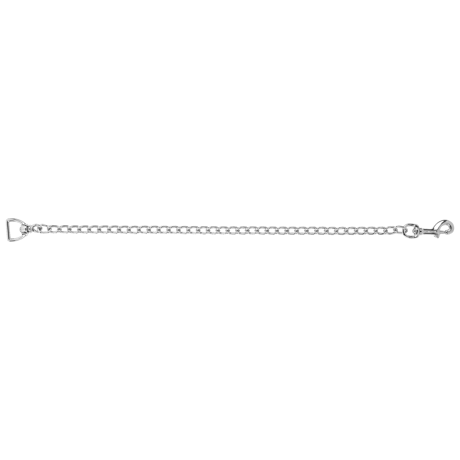 Zügelkette - Stahl vernickelt, Länge 75 cm