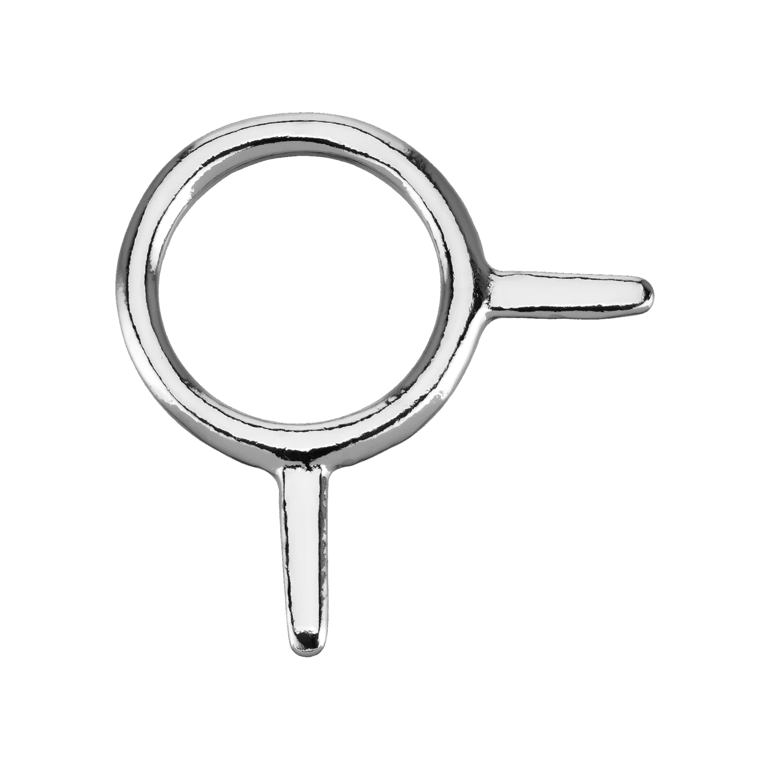 Nasenhalfterring - Argentan poliert, lichte Weite 25 mm