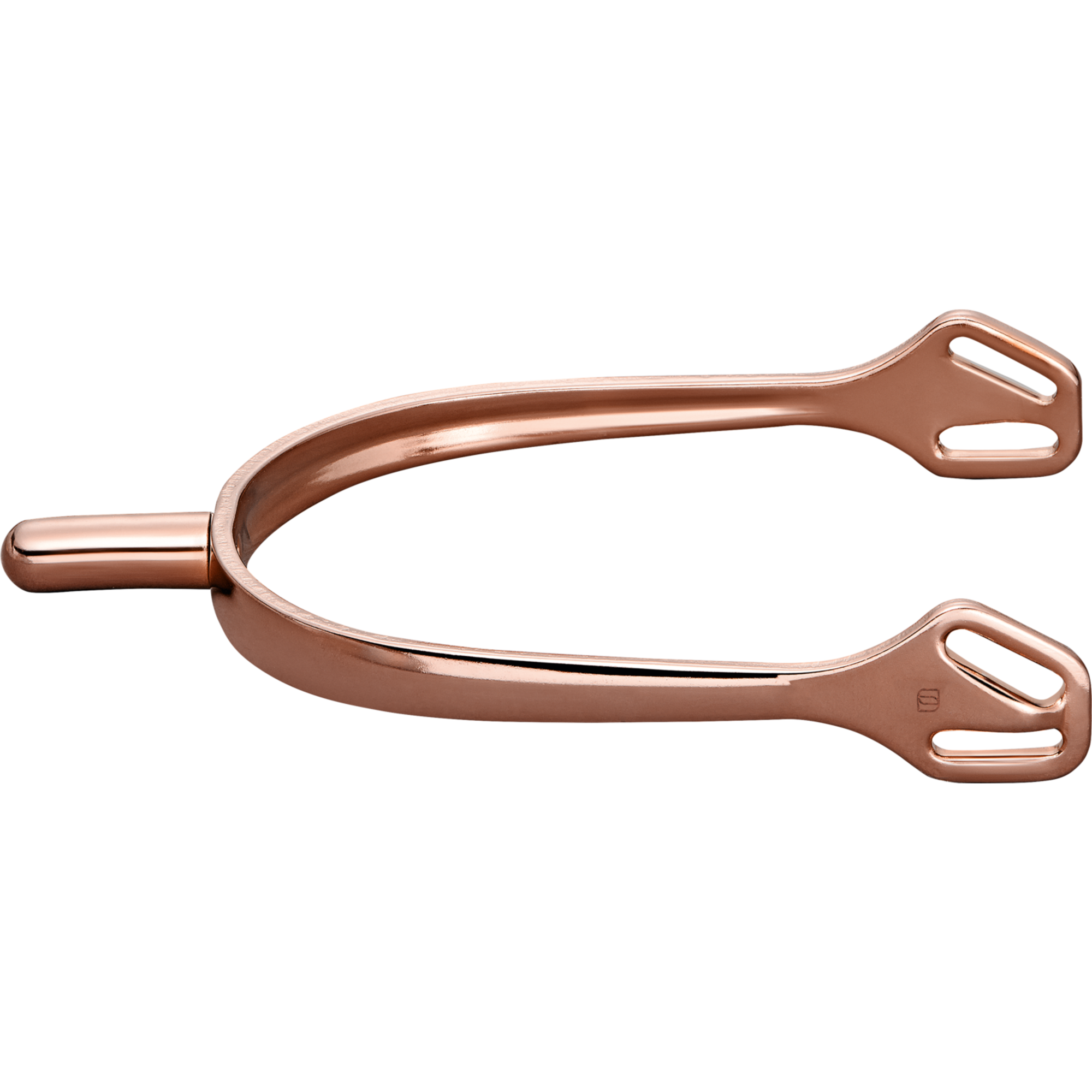Ultra fit Sporen - Edelstahl rostfrei bronze, 25 mm abgerundet