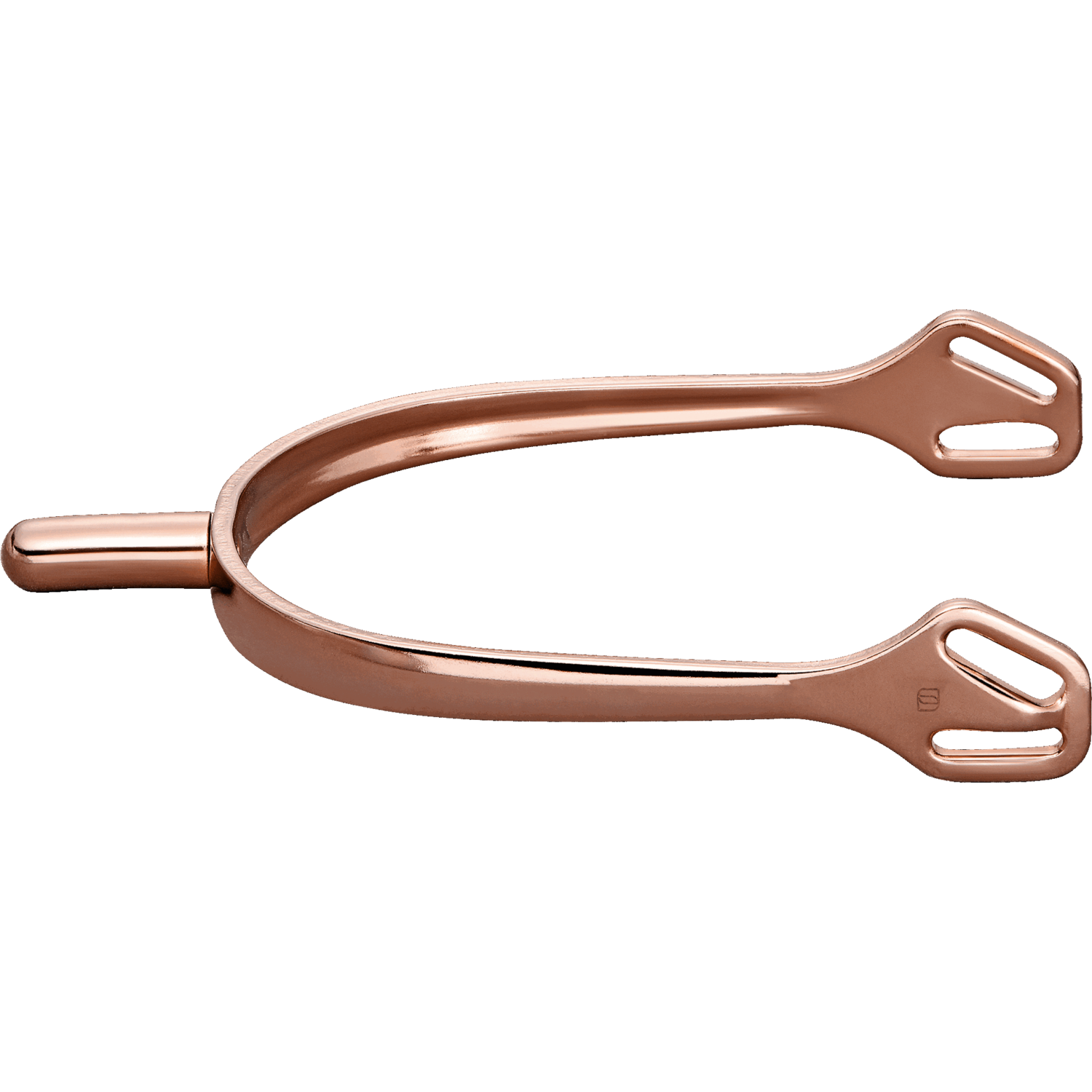 Ultra fit Sporen - Edelstahl rostfrei bronze, 25 mm abgerundet