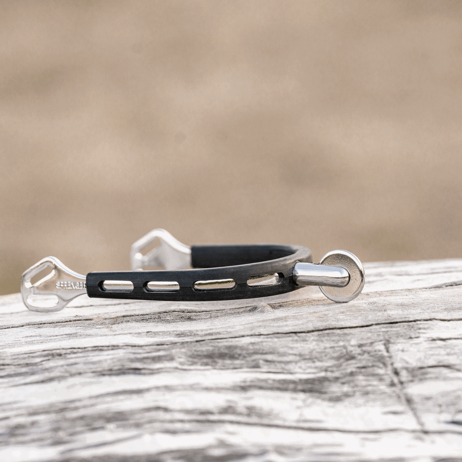 ULTRA fit EXTRA GRIP Sporen - Edelstahl rostfrei, 30 mm abgerundet mit großem Ballrad
