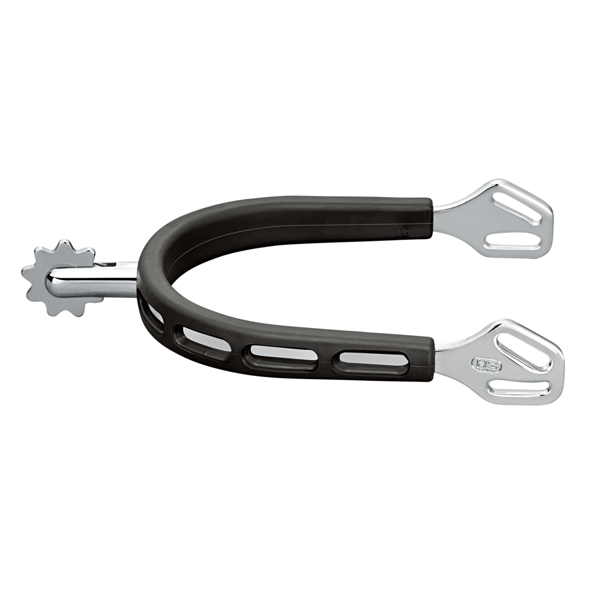 ULTRA fit EXTRA GRIP Sporen - Edelstahl rostfrei, 30 mm abgerundet mit Sonnenrad