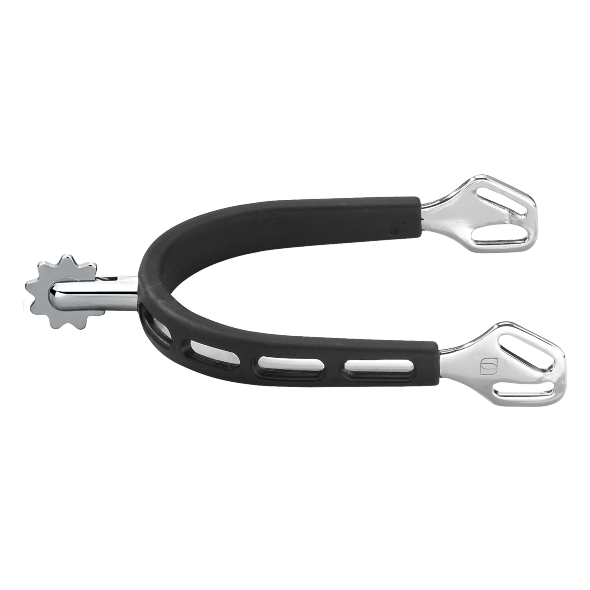 ULTRA fit EXTRA GRIP Sporen - Edelstahl rostfrei, 30 mm abgerundet mit Sonnenrad