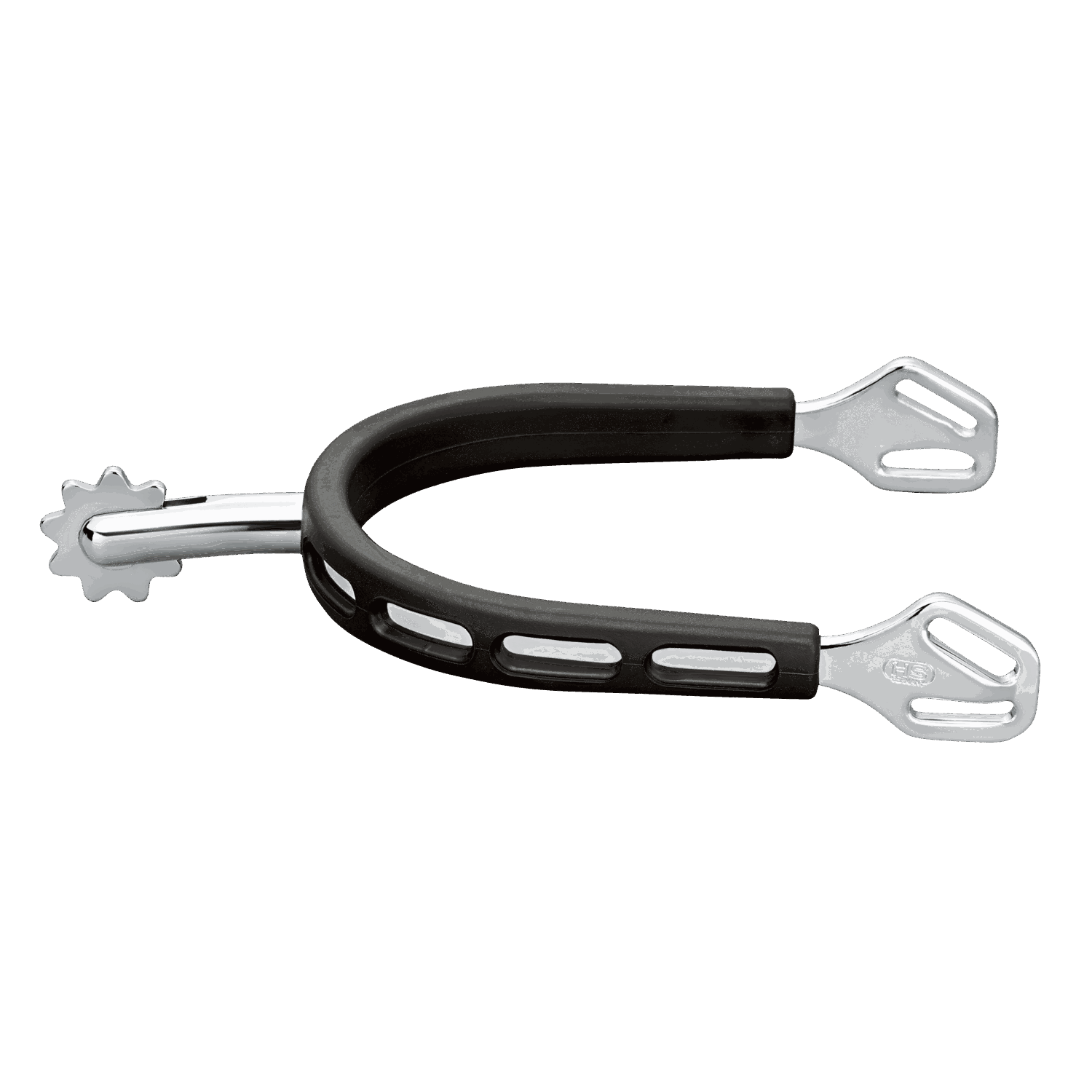 ULTRA fit EXTRA GRIP Sporen - Edelstahl rostfrei, 40 mm abgerundet mit Sonnenrad