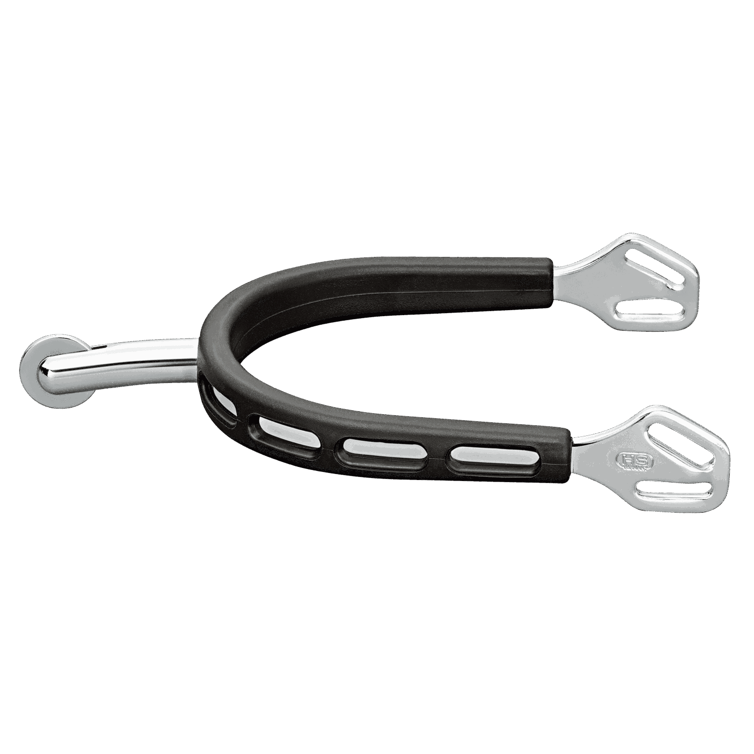 ULTRA fit EXTRA GRIP Sporen - Edelstahl rostfrei, 40 mm abgerundet mit kleinem Ballrad