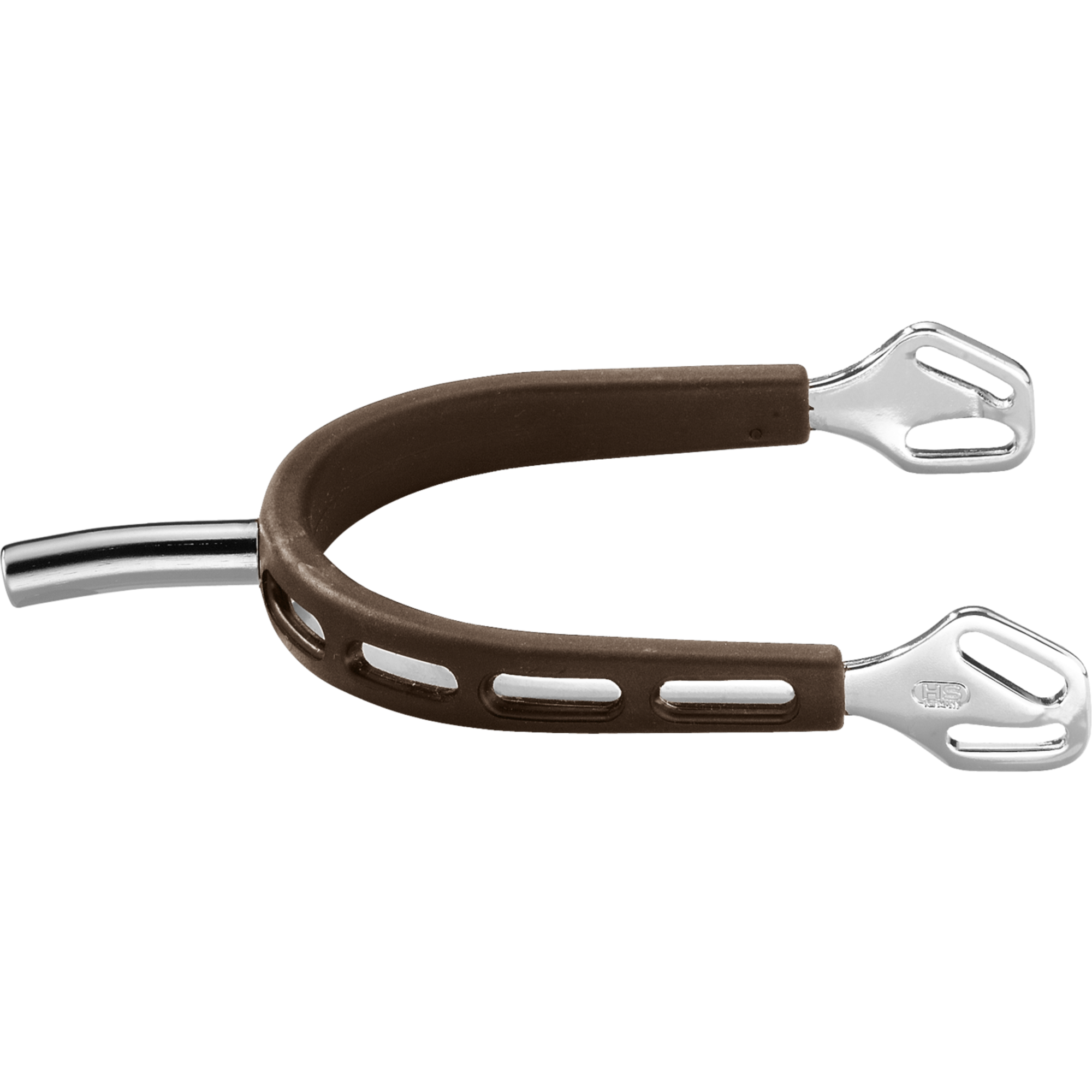 ULTRA fit BROWN GRIP Sporen - Edelstahl rostfrei, 35 mm flach