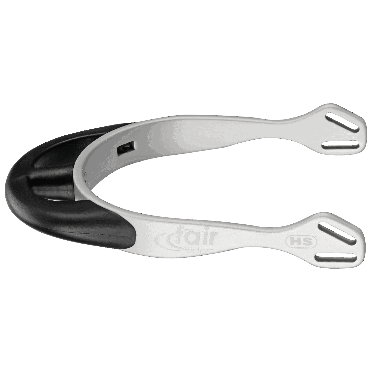 fairRider Sporen - Aluminium, 25mm Hals schwarz dünn abgerundet | 47621_025_54.png | 1704463985