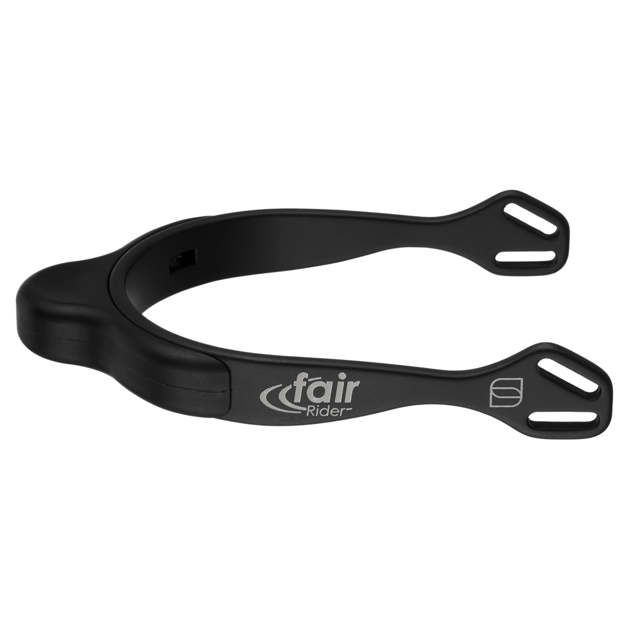 fairRider Sporen 20 mm rund, Aluminium eloxiert