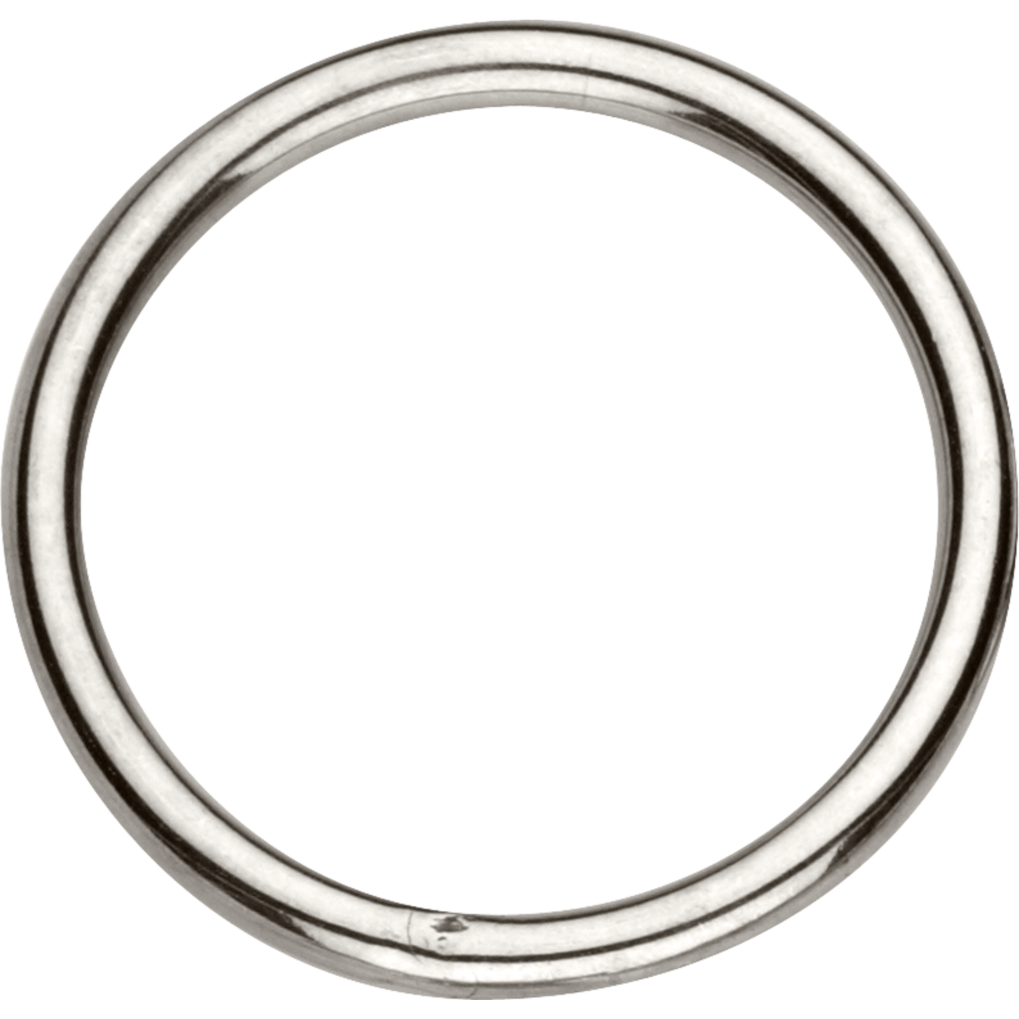 Ring, geschweißt - Stahl vernickelt
