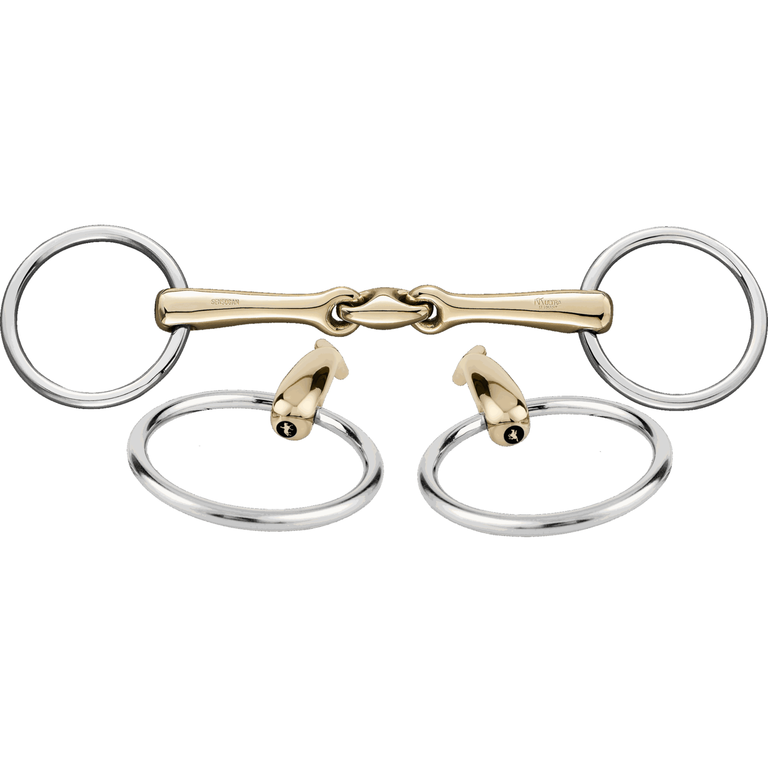 SPRENGER & Ingrid Klimke KK ULTRA Unterlegtrense - SENSOGAN, 115 mm Weite