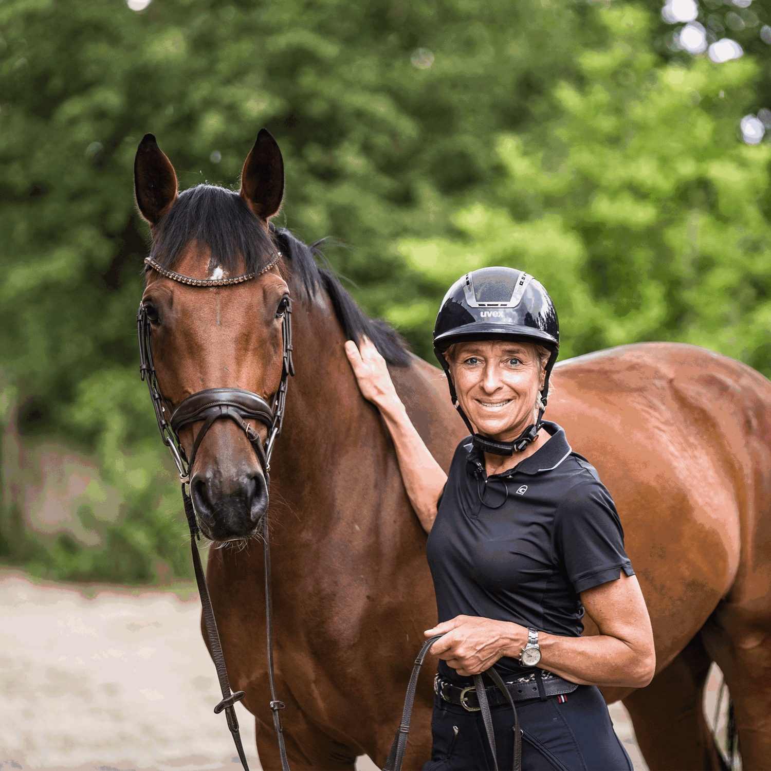 SPRENGER & Ingrid Klimke KK ULTRA Wassertrense - SENSOGAN, 135 mm Weite