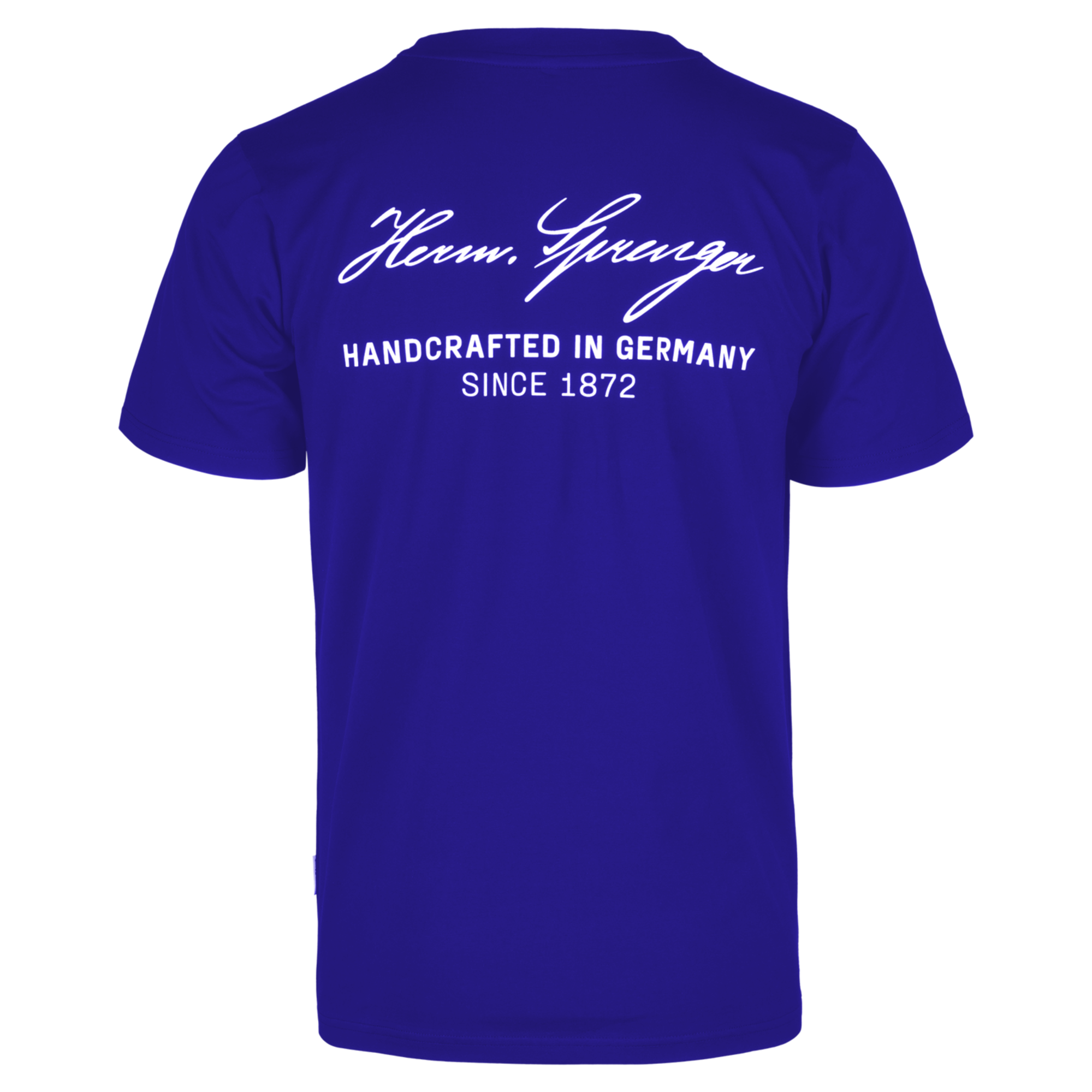 Signature T-Shirt Herren, blau