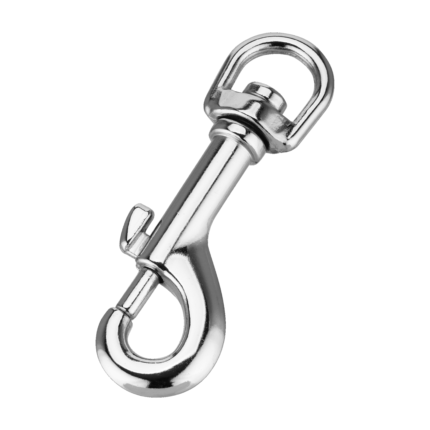 Karabinerhaken - Zamak vernickelt
