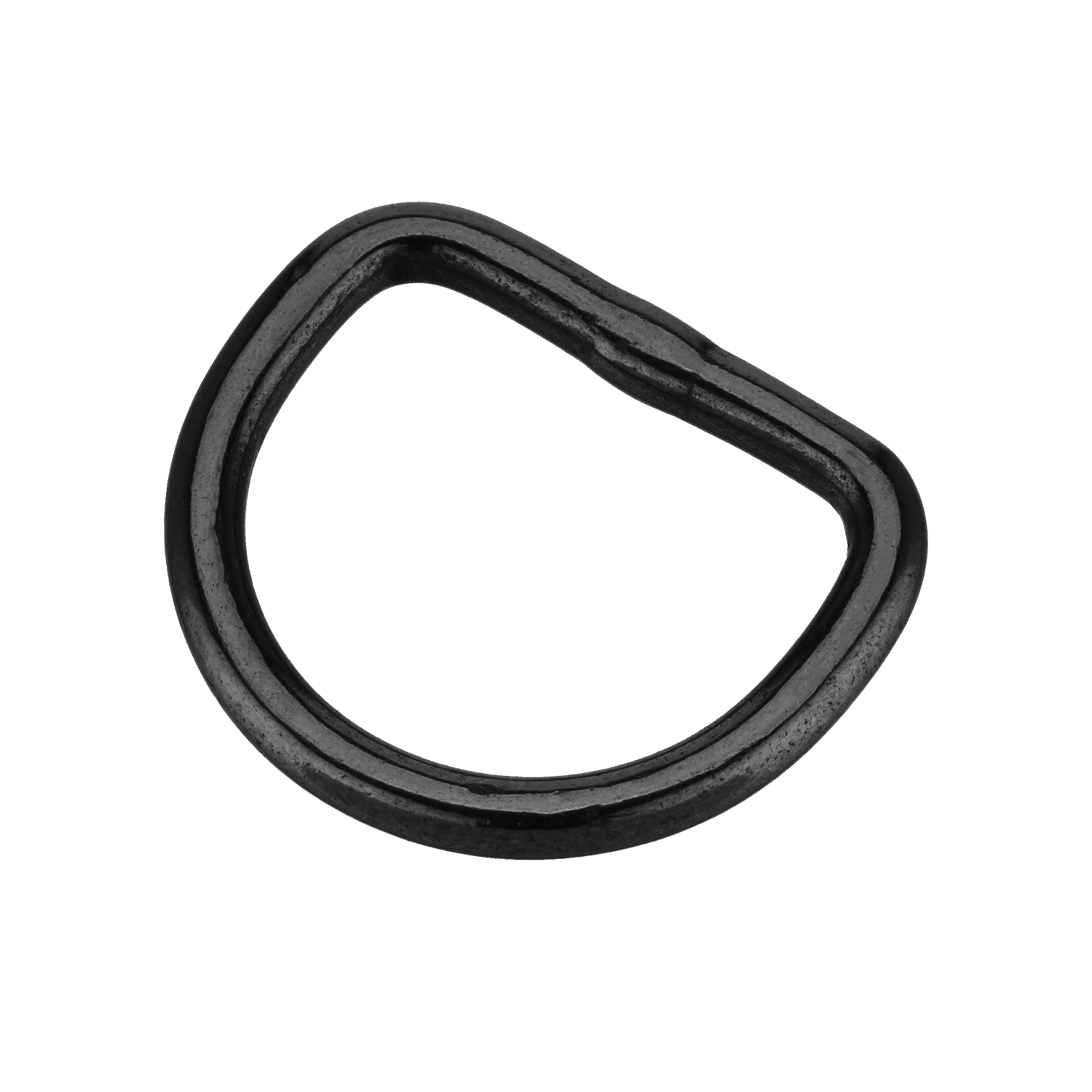 D-Ring - Edelstahl Rostfrei schwarz