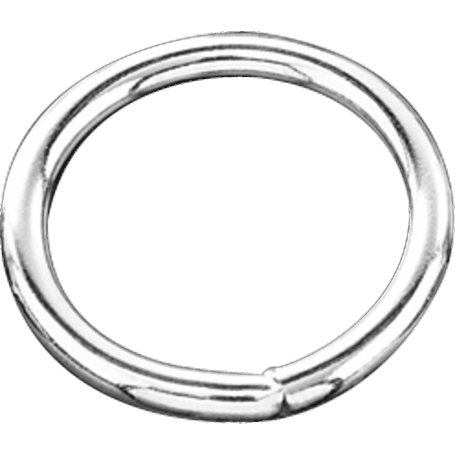 Ring - Stahl vernickelt