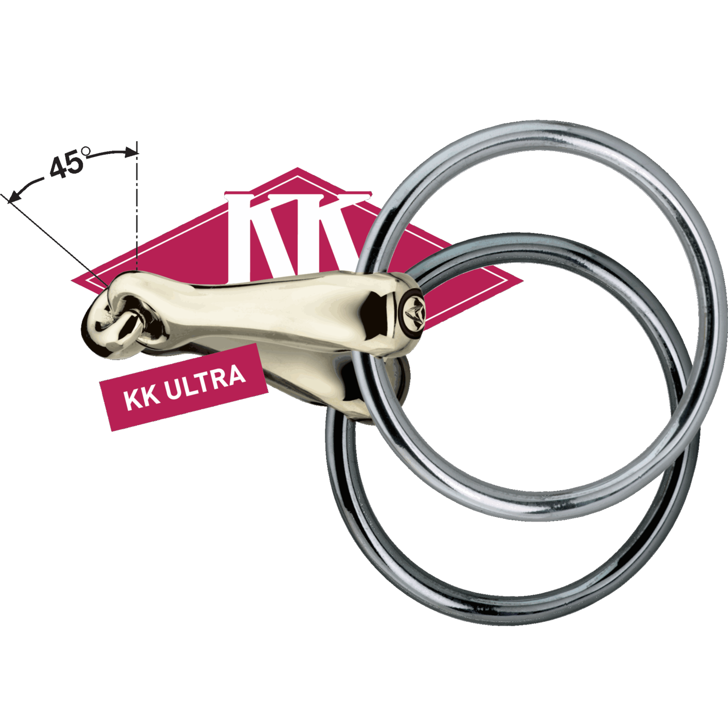 KK ULTRA Springkandare 16 mm "Kimblewick" - Sensogan | Logo_KK_ULTRA_mit_45_Grad_Winkel_Sensogan.png | 1700896672